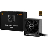 be quiet! System Power 11 alimentation 650 watt Noir, 1x 12VHPWR, 2x PCIe, 650 W, 200 - 240 V, 50 Hz, 4 A, 120 W, 650 W