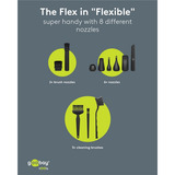 goobay Air Duster Superior, Souffleur Noir