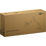 goobay Support pour écran simple, 17 à 32 pouces, Support de moniteur Noir