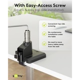 goobay Support pour écran simple, 17 à 32 pouces, Support de moniteur Noir