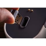 8BitDo 8BitDo Retro R8 Mouse N Edition, Souris gaming Gris/Rouge