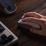 8BitDo 8BitDo Retro R8 Mouse N Edition, Souris gaming Gris/Rouge
