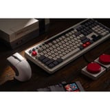 8BitDo 8BitDo Retro R8 Mouse N Edition, Souris gaming Gris/Rouge