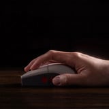 8BitDo Retro R8 Mouse N Edition, Souris gaming Gris/Rouge, 50 - 26 000 DPI, Bluetooth / USB-C / 2,4 GHz