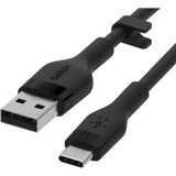 Belkin Câble BOOSTCHARGE Flex USB-A/USB-C Noir, 3 m
