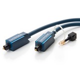 Clicktronic Câble fibre optique duplex OS2 LC-SC 10 mètres