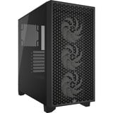 Corsair 3000D Airflow RGB boîtier midi tower Noir | 2x USB-A | RGB | Verre Trempé