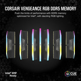 Corsair CMH32GX5M2B6000C38, Mémoire vive Noir