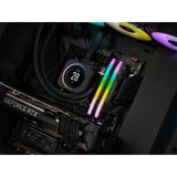 Corsair Kit 32 Go DDR5-6000 (2x16 Go), Mémoire vive Noir, CMH32GX5M2B6000C38, Vengeance RGB, XMP