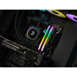 Corsair Vengeance RGB 32 Go DDR5-6000 (2x 16 Go) mémoire vive Noir, CMH32GX5M2B6000C38, XMP 3.0