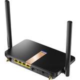 Cudy AC1200 Wi-Fi Mesh 4G LTE Cat4 Router, Routeur maillé Noir, Cudy Mesh, Cudy App, Nano Simslot