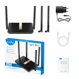 Cudy AC1200 Wi-Fi Mesh 4G LTE Cat4 Router, Routeur maillé Noir, Cudy Mesh, Cudy App, Nano Simslot