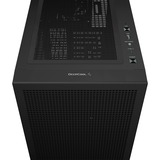 DeepCool CH560 boîtier midi tower Noir | 1x USB-A | 1x USB-C | RGB | Verre Trempé