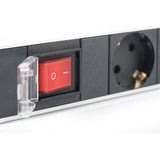 Digitus Prise de courant DN-95402 Noir, 7x prises