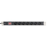 Digitus Prise de courant DN-95402, Multiprise Noir