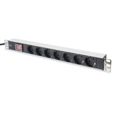 Digitus Prise de courant DN-95402, Multiprise Noir