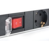Digitus Prise de courant DN-95402, Multiprise Noir