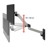 Ergotron Ergotron LX Pro - Mounting kit alu, Support de moniteur Aluminium