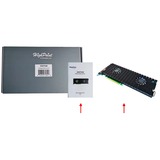 HighPoint SSD7540 disque SSD M.2 65536 Go PCI Express 4.0 NVMe, Contrôleur 65536 Go, M.2, 16 Gbit/s