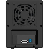 ICY BOX IB-3640SU3, Boîtier disque dur Noir, HDD, SATA, 3.5", USB 3.2 Gen 1 (3.1 Gen 1) Type-B, Noir, Aluminium, Plastique