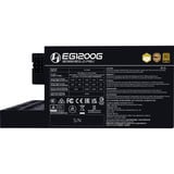 Lian Li EDGE GOLD 1200 alimentation  modulaire 1200 watt Noir, 1x 12V-2x6, 4x PCIe