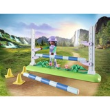 PLAYMOBIL Horses of Waterfall - Zoe & Blaze avec parcours d'obstacles, Jouets de construction 71355