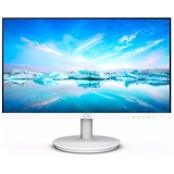 Philips 241V8AW/00 23.8" Moniteur  Blanc, VGA, HDMI, Audio