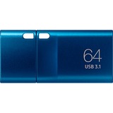 SAMSUNG Type-C 64 Go, Clé USB Bleu, MUF-64DA/APC, USB-C 3.2 Gen 1 (5 Gbit/s)
