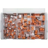 Wago Kit de bornes de connexion - L-BOXX Mini - Series 221 - 4 mm² + 6 mm², Pince de fixation 255 pièces