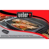 Weber Plat à poisson en céramique, Poêle Anthracite