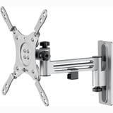 goobay Support mural TV Caravan FULLMOTION (M), 13 à 43 pouces Argent
