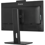 iiyama ProLite XB2497HSNH-B1 23.8" Moniteur Noir, 1x DisplayPort, 1x HDMI, 3x USB-C, 2x USB-A, 1x RJ-45, Webcam