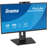 iiyama ProLite XB2497HSNH-B1 23.8" Moniteur  Noir, HDMI, DisplayPort, LAN, Audio, USB-C, Webcam