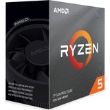 AMD Ryzen 5 3600, 3,6 GHz (4,2 GHz Turbo Boost) socket AM4 processeur Unlocked, Wraith Spire, processeur en boîte