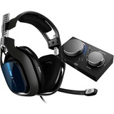 ASTRO Gaming A40 TR headset + MixAmp Pro TR, Casque gaming Noir/Bleu, PC, Mac, PlayStation 3, Playstation 4