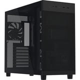 ASUS Prime AP303 - Tempered Glass Panel boîtier midi tower Noir | 2x USB-A | 1x USB-C | Window