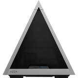 AZZA Pyramid Mesh 804M boîtier bench/show Gris/Noir | 2x USB-A | 1x USB-C