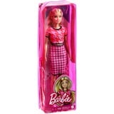Barbie Fashionistas - Débardeur orange/rose, Poupée 
