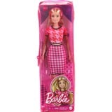 Barbie Fashionistas - Débardeur orange/rose, Poupée 