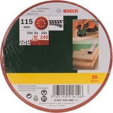 Bosch 2 607 019 496 Accessoire de ponceuse, Feuille abrasive 96 mm, 115 mm, 25 mm, 130 g