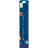 Bosch 2 608 900 417 Lame de scie sauteuse, à chantourner et sabre Lames de scie sabre Carbone 1 pièce(s) Lames de scie sabre, Brique, Carbone, Bleu, Rouge, 25 cm, 1,27 cm