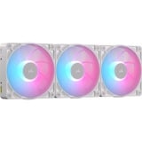 Corsair RX120 MAX RGB, Ventilateur de boîtier Blanc, 3 pièces, connecteur de ventilateur PWM à 4 broches