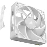 Corsair RX120 MAX RGB, Ventilateur de boîtier Blanc, 3 pièces, connecteur de ventilateur PWM à 4 broches