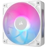 Corsair RX120 MAX RGB, Ventilateur de boîtier Blanc, 3 pièces, connecteur de ventilateur PWM à 4 broches