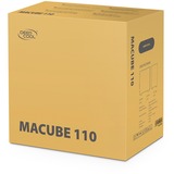 DeepCool MACUBE 110, Boîtier PC Blanc, 2x USB-A 3.2 (5 Gbit/s), Audio, Window-kit