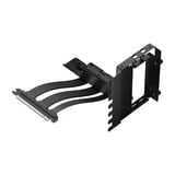 Fractal Design Flex 2 PCIe 4.0 x16, support + câble de rallonge, Câble d'extension Noir, 0,195 mètre