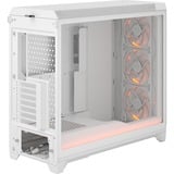 Fractal Design Meshify 3 XL Ambience Pro RGB Clear Tint boîtier big tower Blanc | 2x USB-A | 1x USB-C | RGB | Verre Trempé