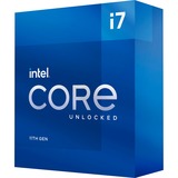 Intel® Core i7-11700K, 3,6 GHz (5,0 GHz Turbo Boost) socket 1200, Processeur "Rocket Lake", unlocked
