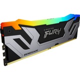 Kingston 24 Go DDR5-8400 (1x 24 Go), Mémoire vive Argent/Noir, KF584CU40RSA-24, Renegade Silver RGB, XMP 3.0