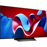 LG OLED77C46LA 77" Ultra HD TV OLED Noir, 4x HDMI, 3x USB-A, Optique, CI, Bluetooth, LAN, WLAN, HDR10